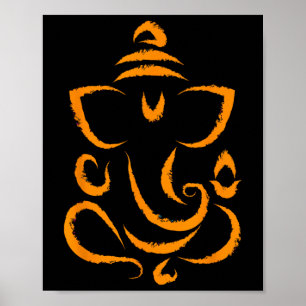 Poster Ioga Hindu Indiano Meditação Deepavali Diwali Rang