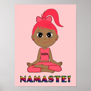 Pôster Ioga Namaste