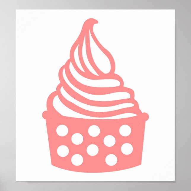 Pôster Iogurte congelado (Frente)