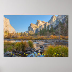Poster Iosemite Valley Evening
