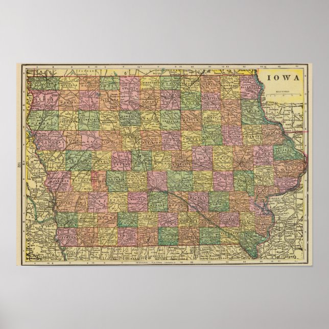 Pôster Iowa 8 (Frente)