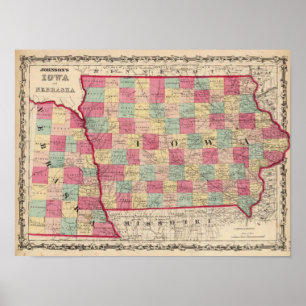 Pôster Iowa e Nebraska 2