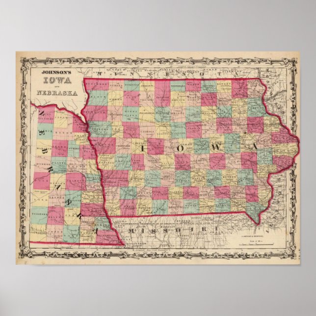 Pôster Iowa e Nebraska 2 (Frente)