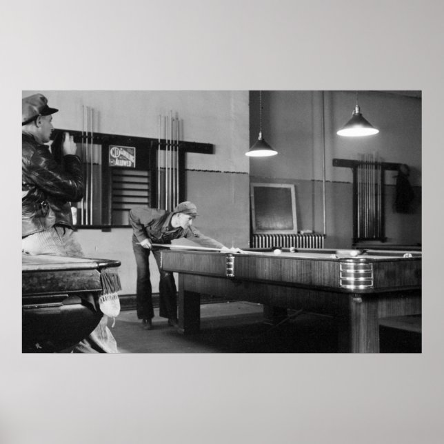 Pôster Iowa Piscina Hall, 1940 (Frente)