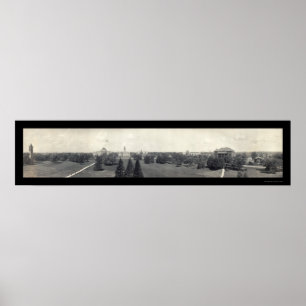 Poster Iowa State Campus Ames Photo 1911
