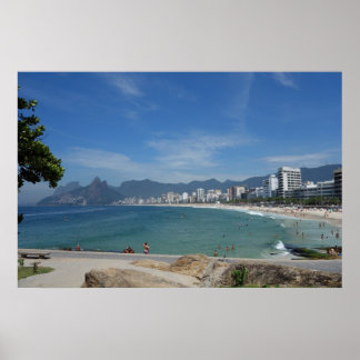Pôster Ipanema do Rio de Janeiro
