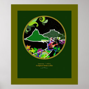 Poster Ipanema para paredes