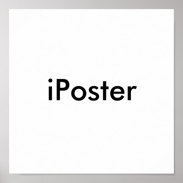 Poster iPoster (Frente)