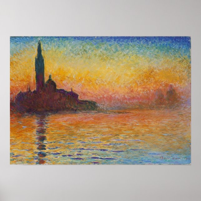 Poster Ipsa Serenissima Monet (Frente)