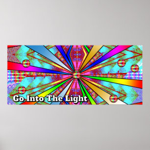 Poster Ir para a Luz (Você pode mudar as palavras)
