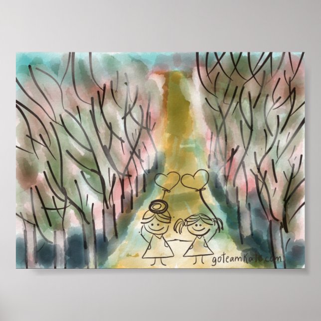 Pôster Ir para o Team Kate Trabalho de arte (Frente)