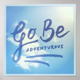 Pôster Ir Ser um Céu Aventurado