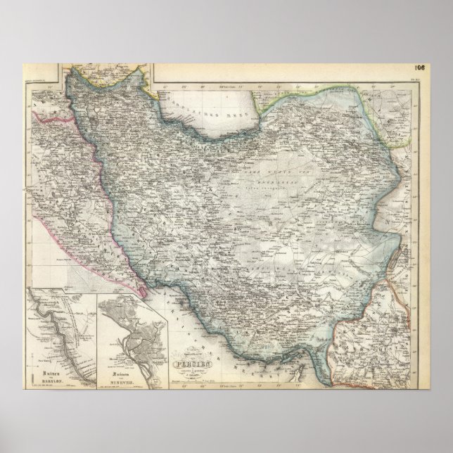 Pôster Irã e Iraque (Frente)