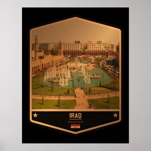 Poster Iraque (Frente)