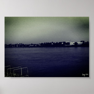 Poster Iraque Antigo Bagdá rio Tigre