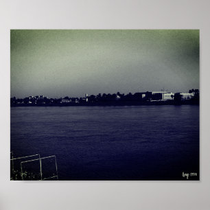 Poster Iraque Antigo Bagdá rio Tigre