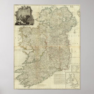 Pôster Ireland composto