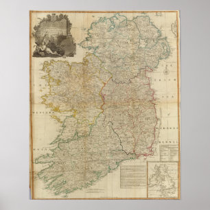 Pôster Ireland composto