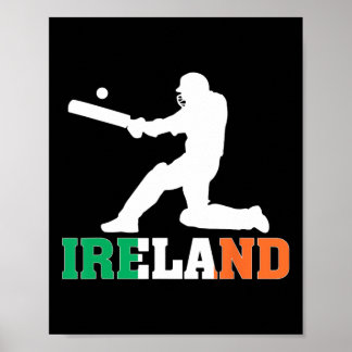 Poster Ireland Cricket Fan Jersey 2025 Irish Cricket