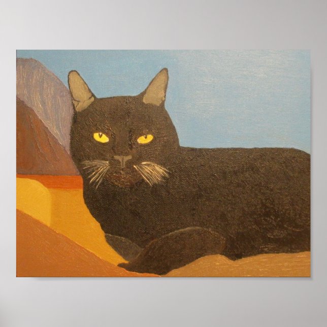 Poster Irina O Gato E As Montanhas San Bernardino (Frente)