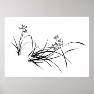 Poster Íris chinesa em Primavera