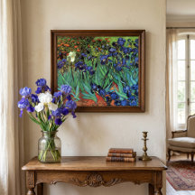 Íris de Vincent van Gogh, Arte de Jardim Vintage