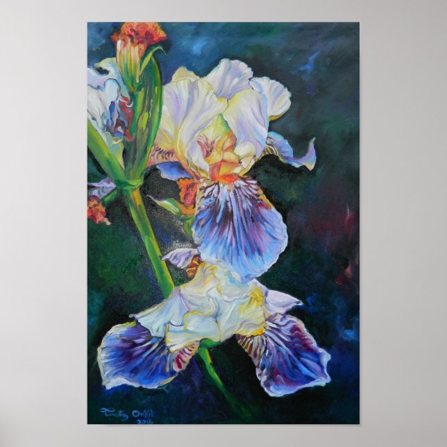 Poster Iris I (Frente)