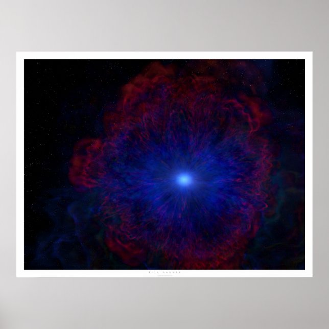 Poster Iris Nebula (Frente)