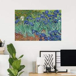 Poster Írises de Vincent van Gogh