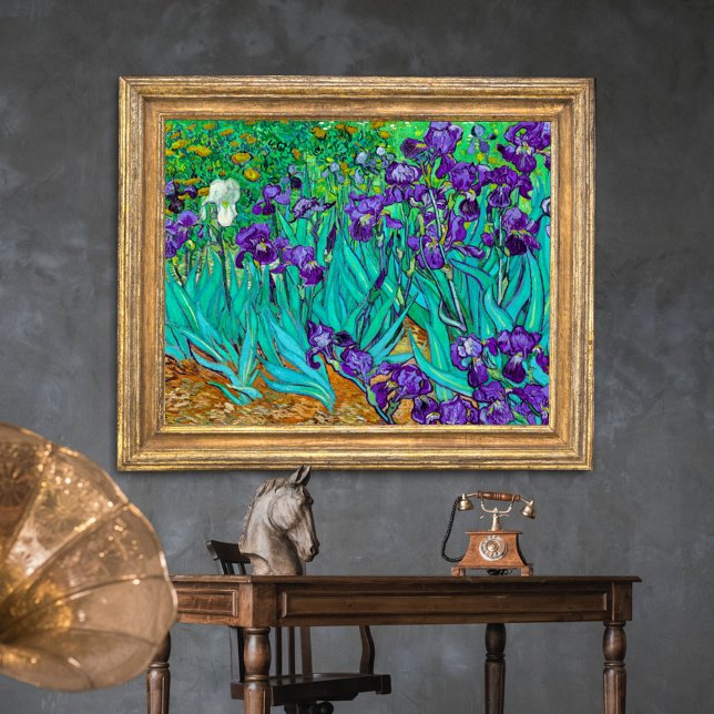 Poster Irises, Vincent van Gogh (Criador carregado)