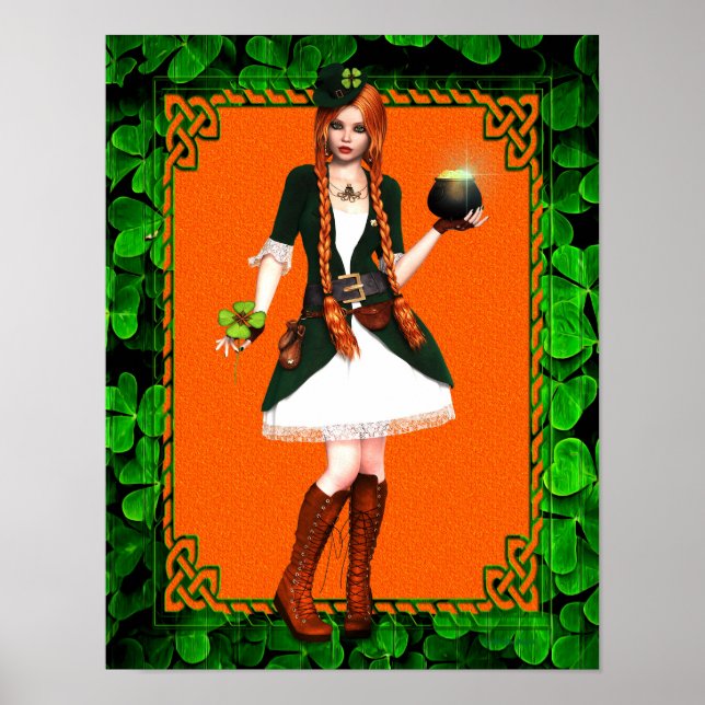 Poster irish Girl (Frente)
