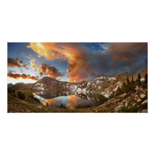 Pôster Irish Lake Sunrise - Yosemite