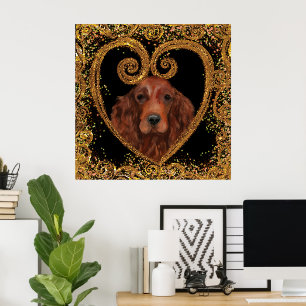 POSTER IRISH SETTER