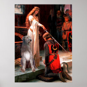 Pôster Irish Wolfhound 1 - The Accolade