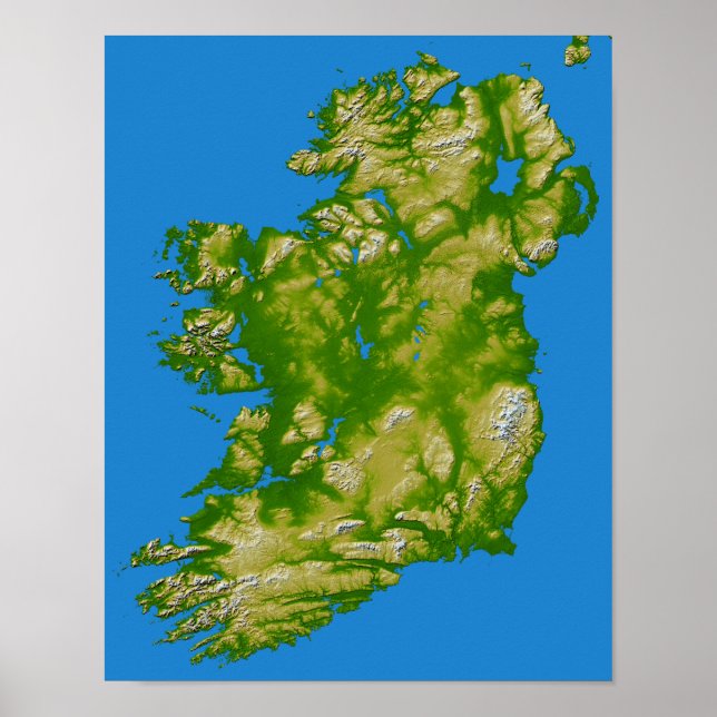 Pôster Irlanda (Frente)