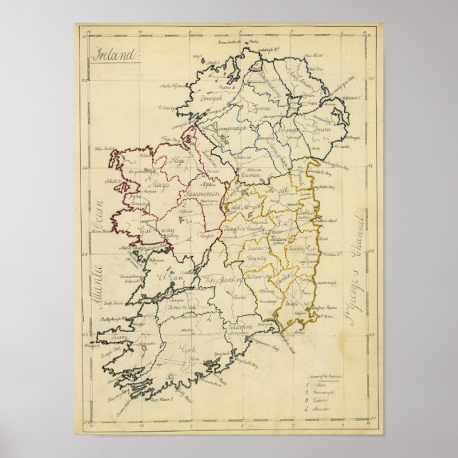 Pôster Irlanda 18 (Frente)