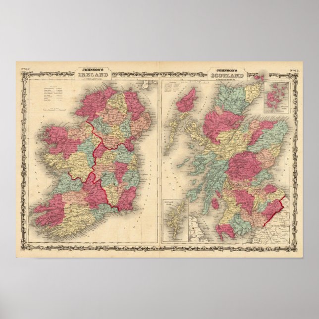 Poster Irlanda Escócia (Frente)