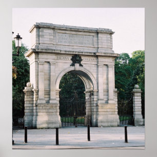 Pôster Irlanda, Fusiliers Arch Stephens Green Dublin