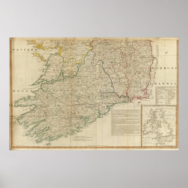 Poster Irlanda Sul (Frente)