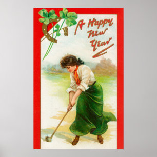 Poster Irlandesa prestes a atingir Golfball