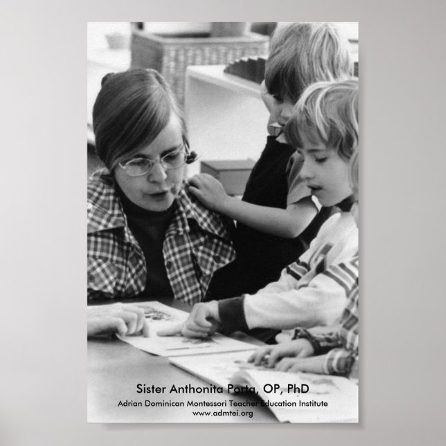 Poster Irmã Anthonita Porta, OP, PhD (Frente)