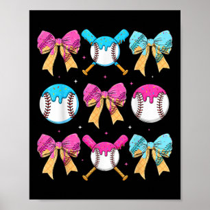 Poster Irmã de beisebol gotejamento arco sorvete gotejame