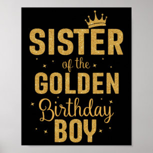 Poster Irmã Do Ouro Aniversário Da Família