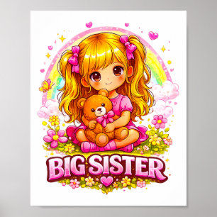 Poster Irmã mais velha para ser fofa presente de revelaçã