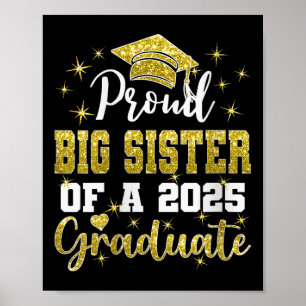 Poster Irmã Mais Velha Super Orgulhosa da Graduada de 202