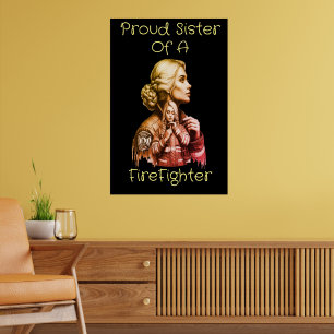 Poster Irmã Orgulhosa De Uma Consequência De Fogo