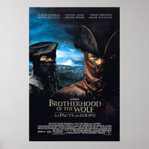 Poster Irmandade do Lobo Francês