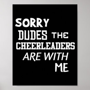 Poster Irmão Cheerleader Engraçado Presente dos Rapazes D