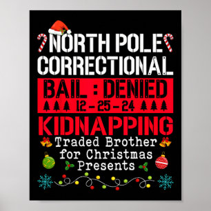 Poster Irmão Comercializado de Sequestro Corretivo do Pol