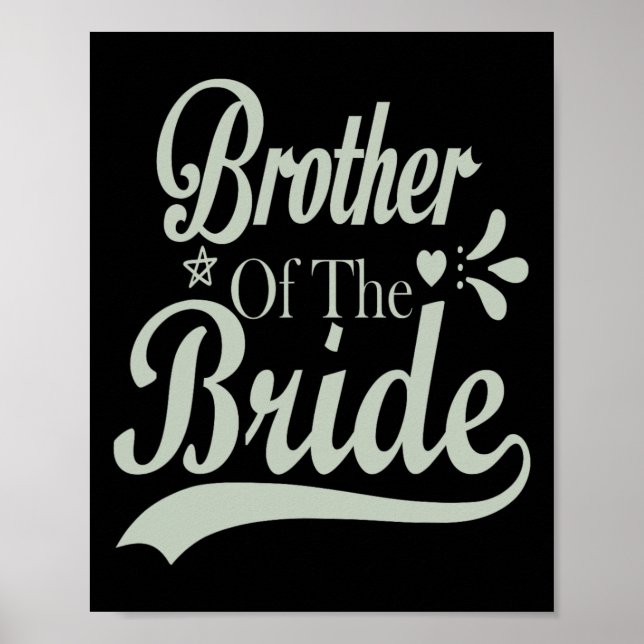 Poster Irmão Da Bachelorette Solteiro Noiva (Frente)